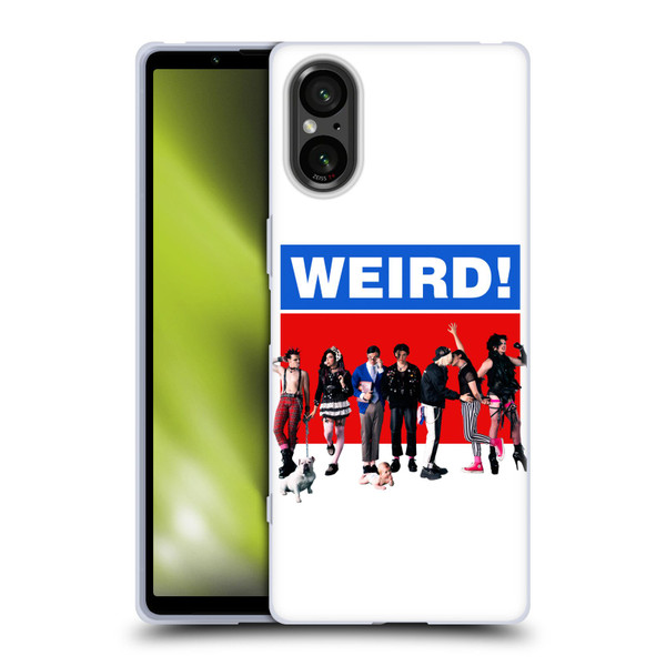 Yungblud Graphics Weird! Soft Gel Case for Sony Xperia 5 V 5G