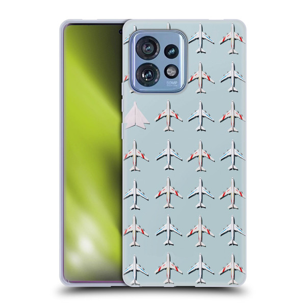 Pepino De Mar Patterns 2 Airplane Soft Gel Case for Motorola Moto Edge 40 Pro