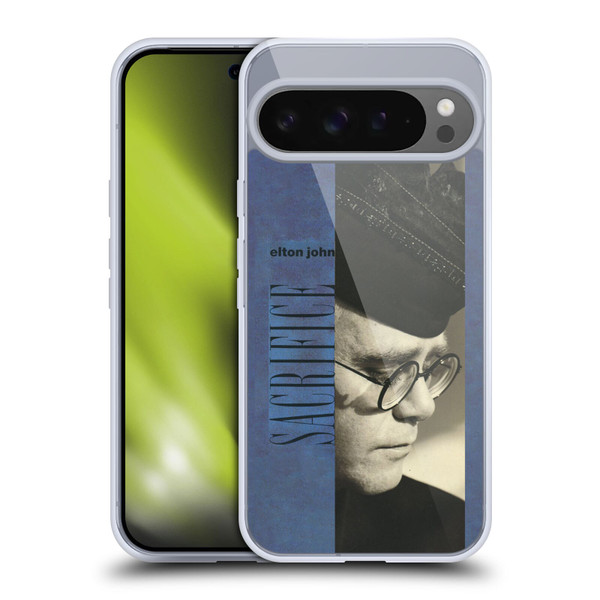 Elton John Artwork Sacrifice Single Soft Gel Case for Google Pixel 9 Pro XL