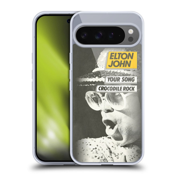 Elton John Artwork Your Song Single Soft Gel Case for Google Pixel 9 Pro XL