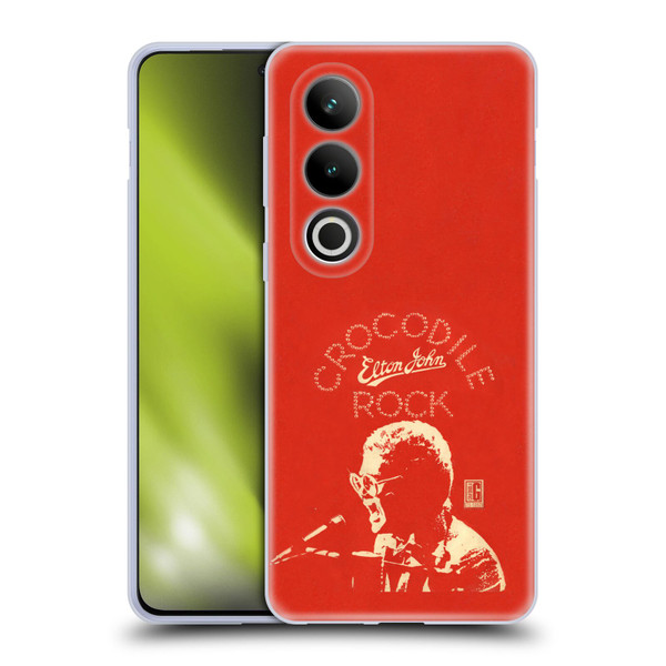 Elton John Artwork Crocodile Rock Single Soft Gel Case for OPPO OnePlus Ace 3V 5G