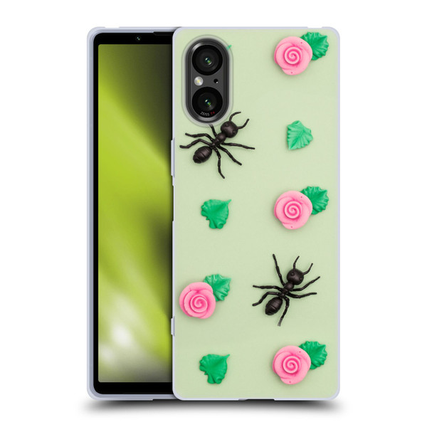 Pepino De Mar Patterns 2 Ant Soft Gel Case for Sony Xperia 5 V 5G