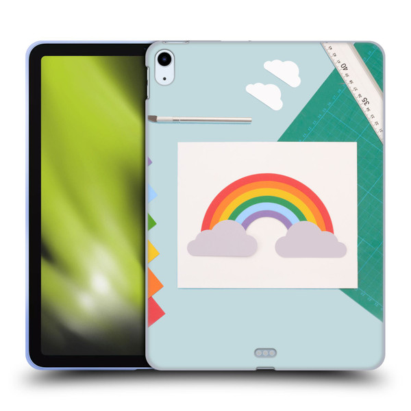 Pepino De Mar Rainbow Art Soft Gel Case for Apple iPad Air 11 2020/2022/2024