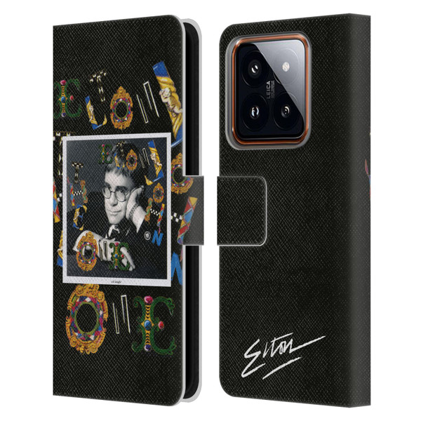 Elton John Artwork The One Single Leather Book Wallet Case Cover For Xiaomi 14