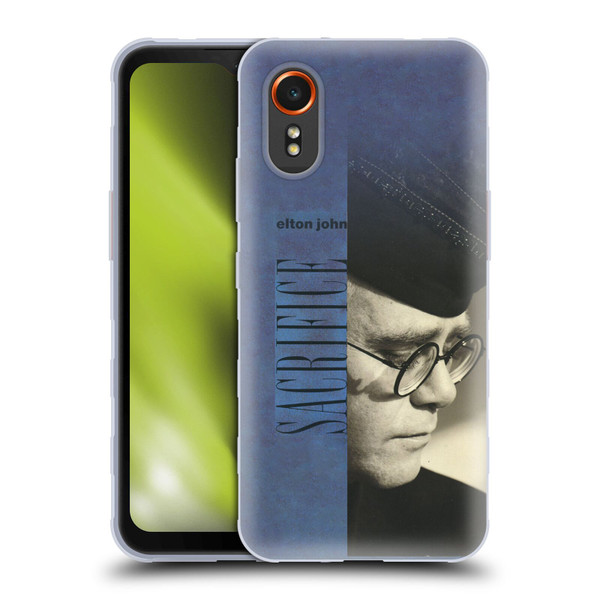 Elton John Artwork Sacrifice Single Soft Gel Case for Samsung Galaxy Xcover7 5G