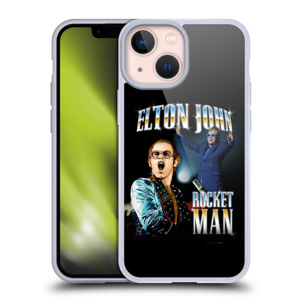 Elton John Rocketman Key Art Soft Gel Case for Apple iPhone 13 Mini