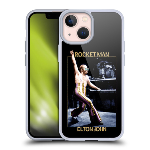 Elton John Rocketman Key Art 3 Soft Gel Case for Apple iPhone 13 Mini
