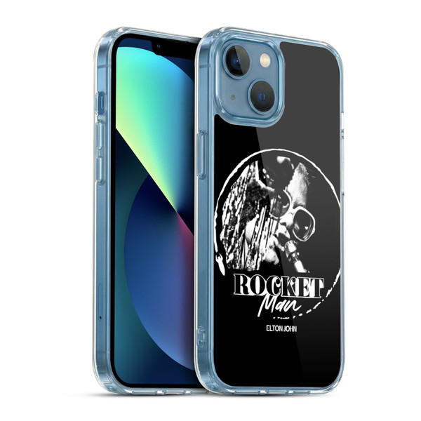 Elton John Rocketman Key Art 4 Soft Gel Case for Apple iPhone 13 Mini & MagSafe
