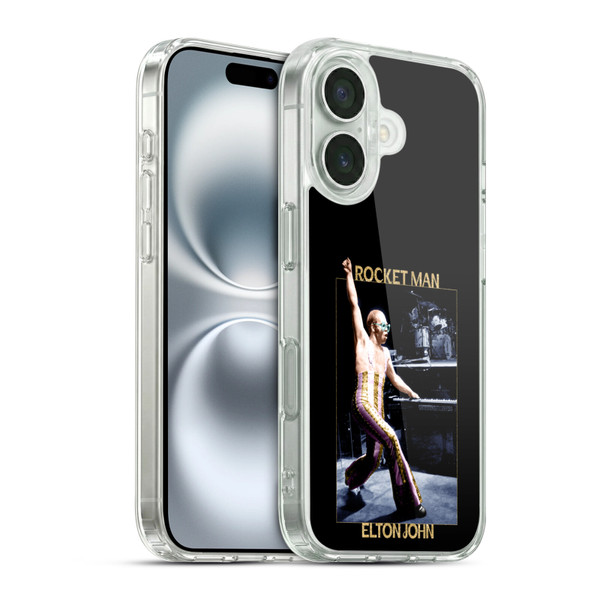 Elton John Rocketman Key Art 3 Soft Gel Case for Apple iPhone 16 & MagSafe