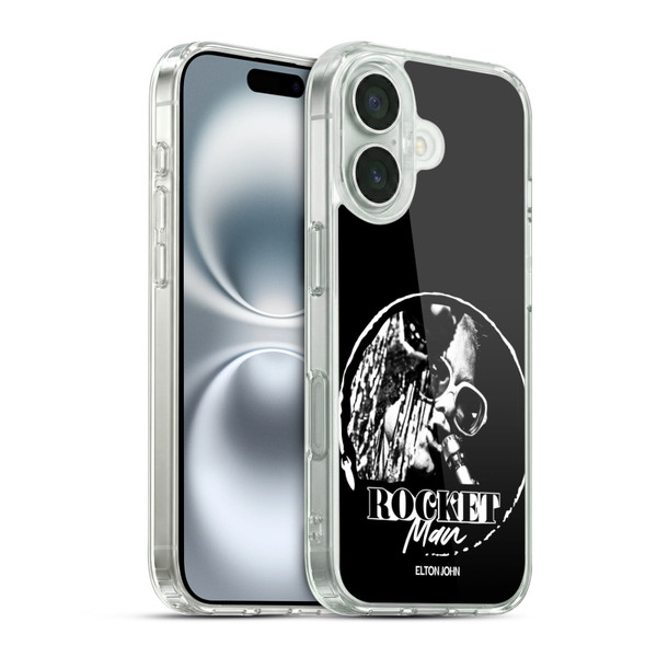 Elton John Rocketman Key Art 4 Soft Gel Case for Apple iPhone 16 & MagSafe