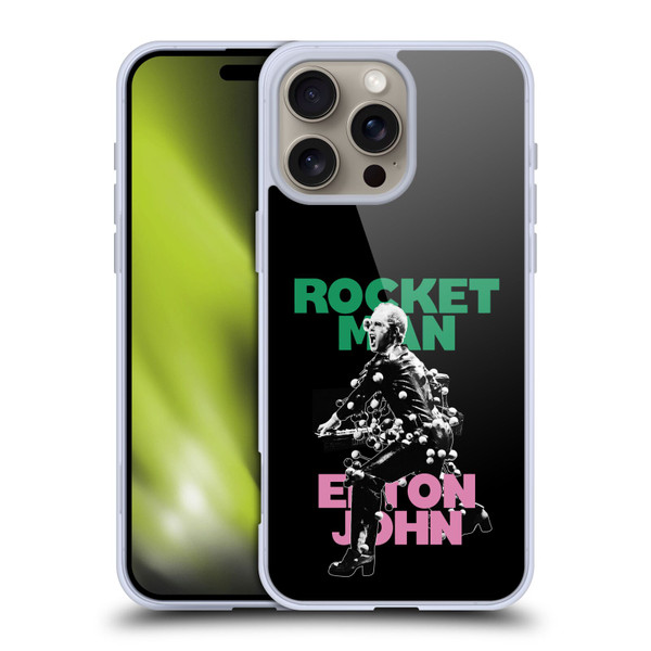 Elton John Rocketman Key Art 5 Soft Gel Case for Apple iPhone 16 Pro Max