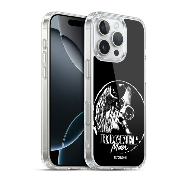 Elton John Rocketman Key Art 4 Soft Gel Case for Apple iPhone 16 Pro & MagSafe
