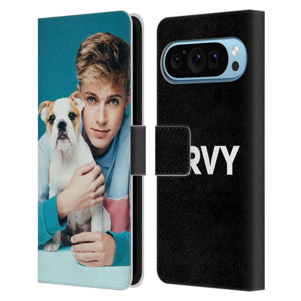 HRVY Graphics Calendar 10 Leather Book Wallet Case Cover For Google Pixel 9 / Pixel 9 Pro
