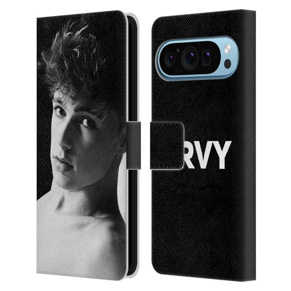 HRVY Graphics Calendar 9 Leather Book Wallet Case Cover For Google Pixel 9 / Pixel 9 Pro