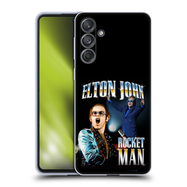 Elton John Rocketman Key Art Soft Gel Case for Samsung Galaxy M55 5G
