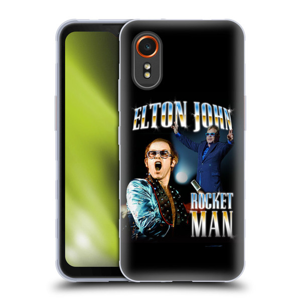 Elton John Rocketman Key Art Soft Gel Case for Samsung Galaxy Xcover7 5G