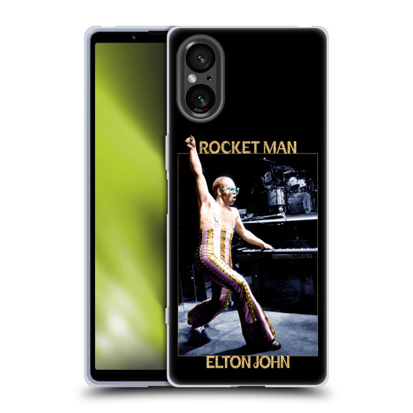 Elton John Rocketman Key Art 3 Soft Gel Case for Sony Xperia 5 V 5G