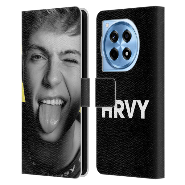 HRVY Graphics Calendar 5 Leather Book Wallet Case Cover For OnePlus 12R