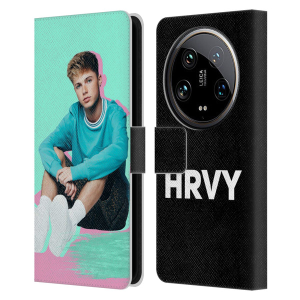 HRVY Graphics Calendar Leather Book Wallet Case Cover For Xiaomi 14 Ultra