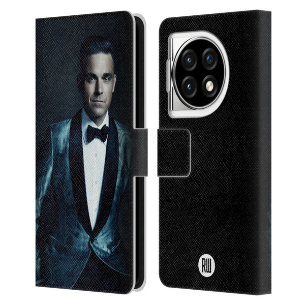Robbie Williams Calendar Dark Background Leather Book Wallet Case Cover For OPPO OnePlus Ace 3 5G