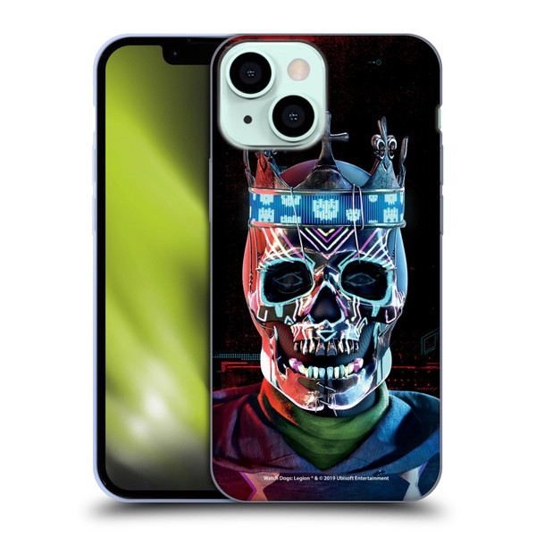 Watch Dogs Legion Key Art Ded Sec Soft Gel Case for Apple iPhone 13 Mini