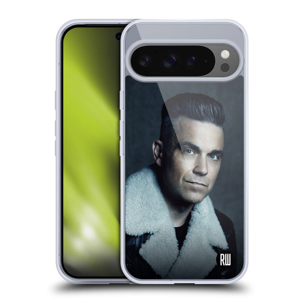 Robbie Williams Calendar Leather Jacket Soft Gel Case for Google Pixel 9 Pro XL