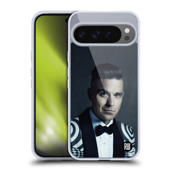 Robbie Williams Calendar Printed Tux Soft Gel Case for Google Pixel 9 Pro XL