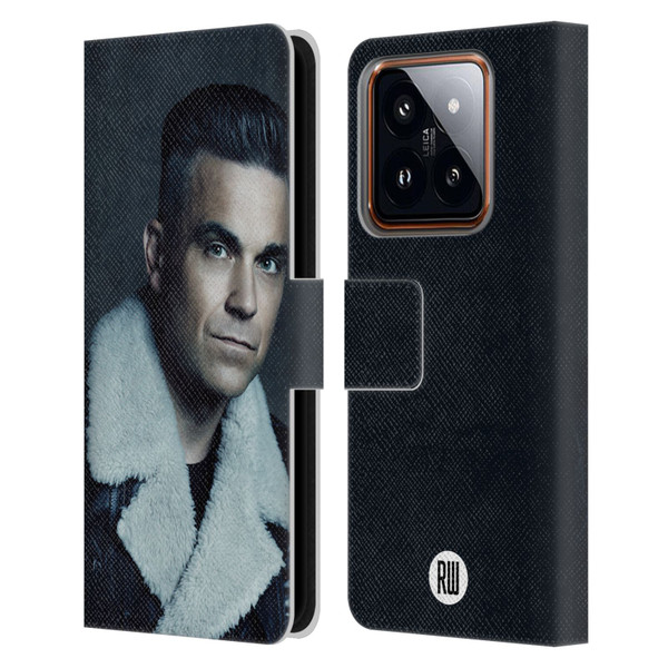 Robbie Williams Calendar Leather Jacket Leather Book Wallet Case Cover For Xiaomi 14