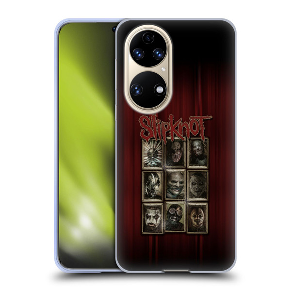 Slipknot Key Art Covered Faces Soft Gel Case for Huawei P50