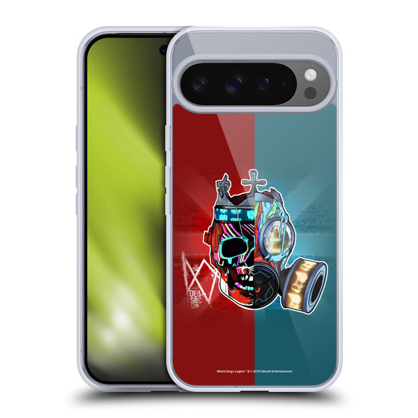 Watch Dogs Legion Street Art Flag Soft Gel Case for Google Pixel 9 Pro XL