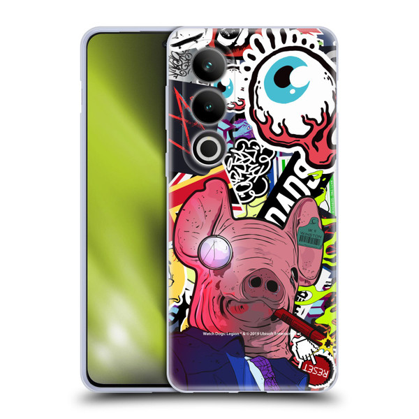 Watch Dogs Legion Street Art Winston Stickerbomb Soft Gel Case for OPPO OnePlus Ace 3V 5G