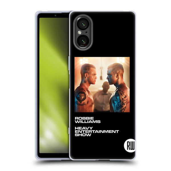 Robbie Williams Calendar The Heavy Entertainment Show Soft Gel Case for Sony Xperia 5 V 5G