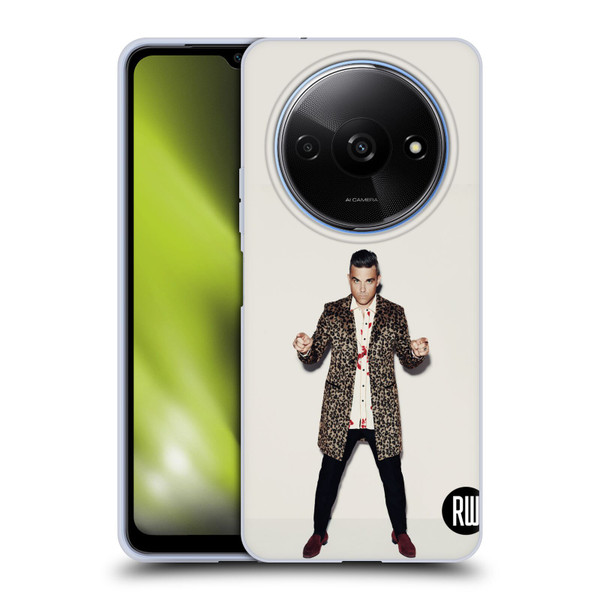 Robbie Williams Calendar Animal Print Coat Soft Gel Case for Xiaomi Redmi A3