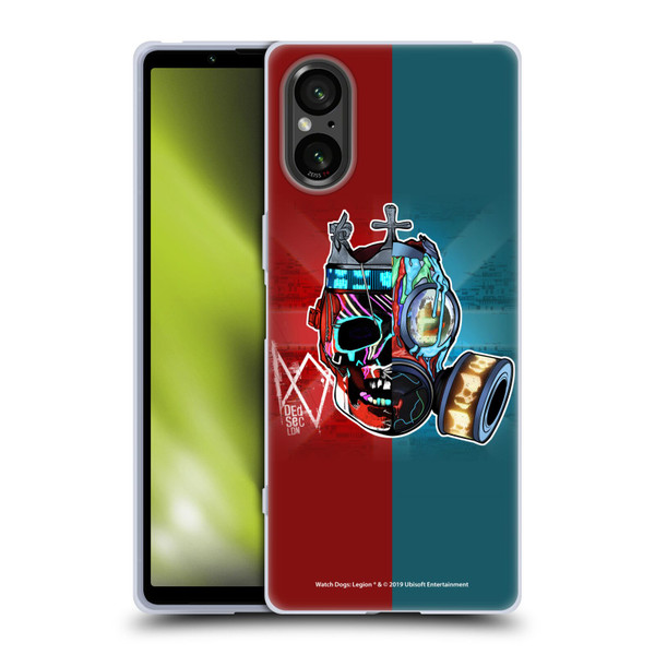 Watch Dogs Legion Street Art Flag Soft Gel Case for Sony Xperia 5 V 5G