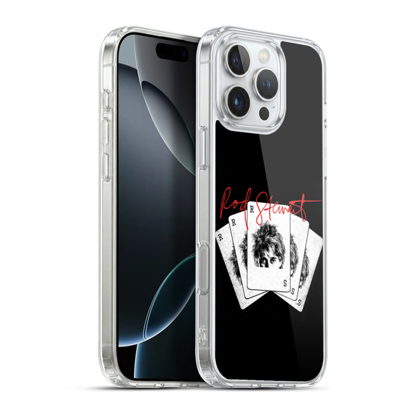 Rod Stewart Art Poker Hand Soft Gel Case for Apple iPhone 16 Pro Max