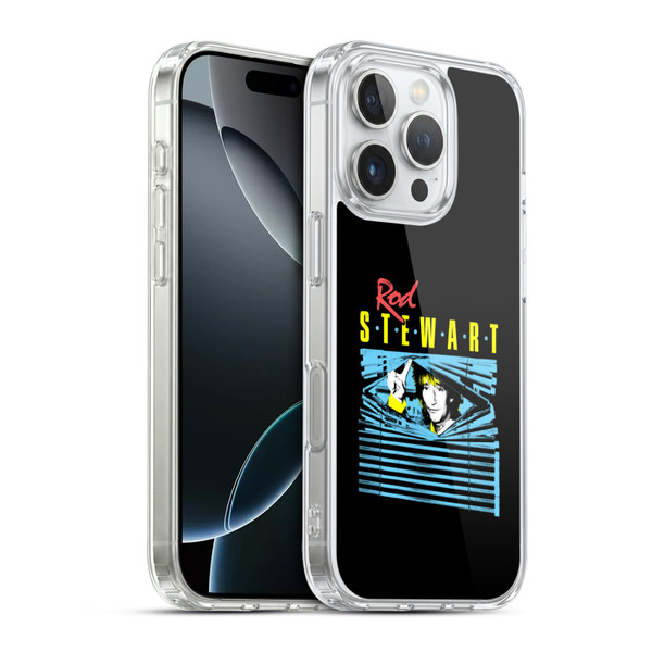 Rod Stewart Art Blinds Soft Gel Case for Apple iPhone 16 Pro