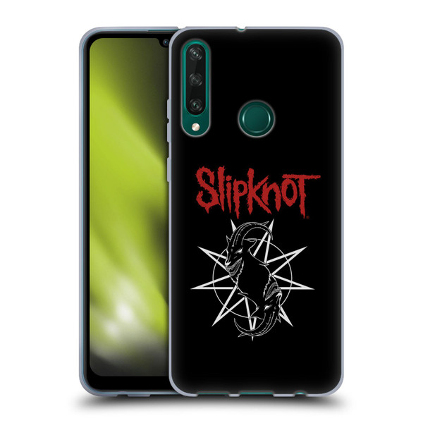 Slipknot Key Art Goat Logo Soft Gel Case for Huawei Y6p