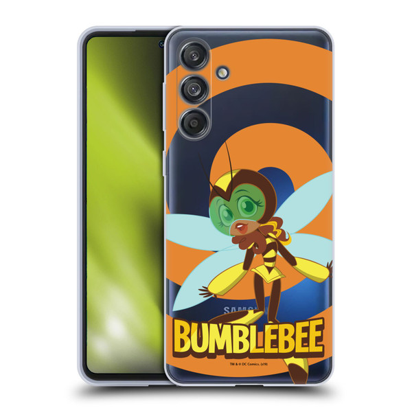 DC Super Hero Girls Characters Bumblebee Soft Gel Case for Samsung Galaxy M55 5G