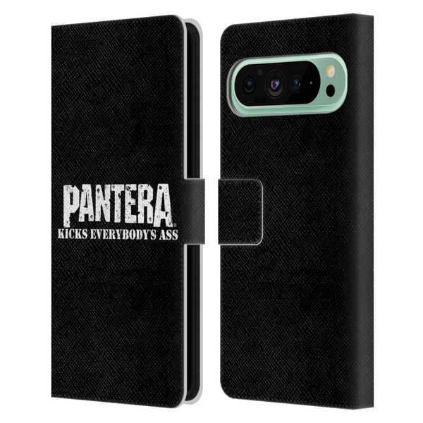 Pantera Art Kicks Leather Book Wallet Case Cover For Google Pixel 9 Pro XL