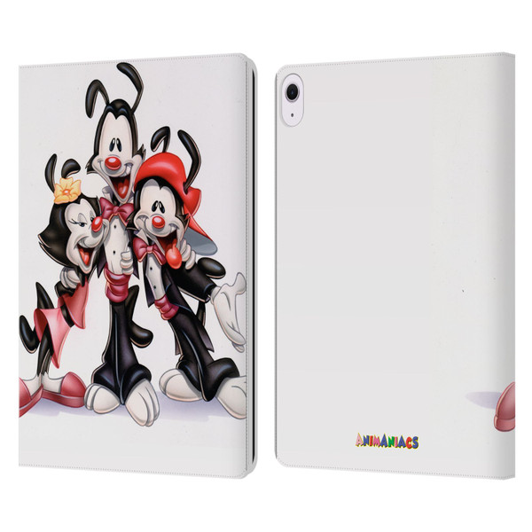 Animaniacs Graphics Formal Leather Book Wallet Case Cover For Apple iPad Air 13 2024