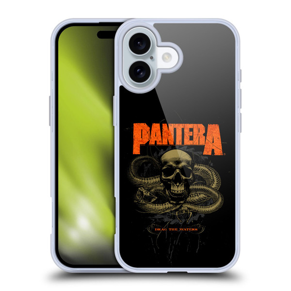 Pantera Art Drag The Waters Soft Gel Case for Apple iPhone 16