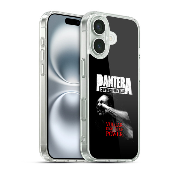 Pantera Art Vulgar Soft Gel Case for Apple iPhone 16 & MagSafe