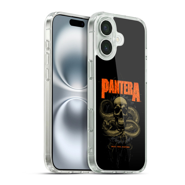 Pantera Art Drag The Waters Soft Gel Case for Apple iPhone 16 Plus & MagSafe