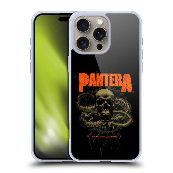 Pantera Art Drag The Waters Soft Gel Case for Apple iPhone 16 Pro Max