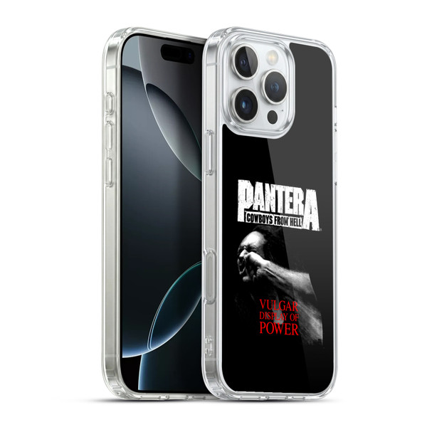 Pantera Art Vulgar Soft Gel Case for Apple iPhone 16 Pro Max & MagSafe