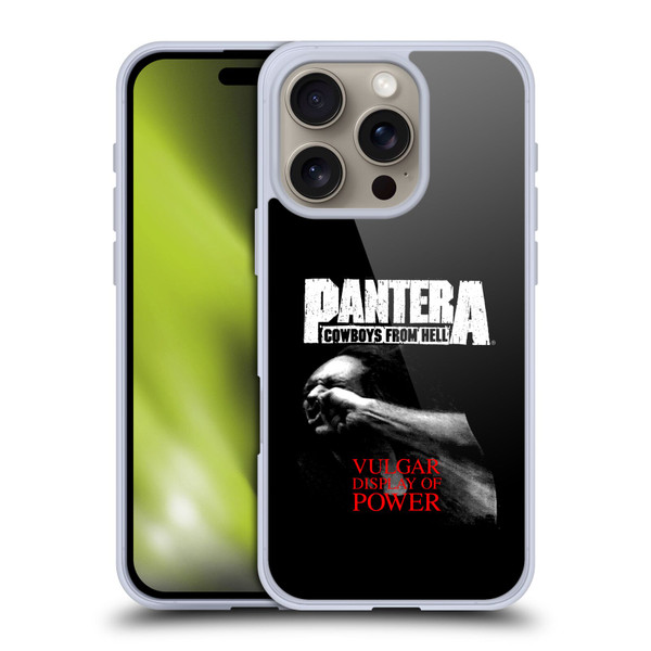 Pantera Art Vulgar Soft Gel Case for Apple iPhone 16 Pro