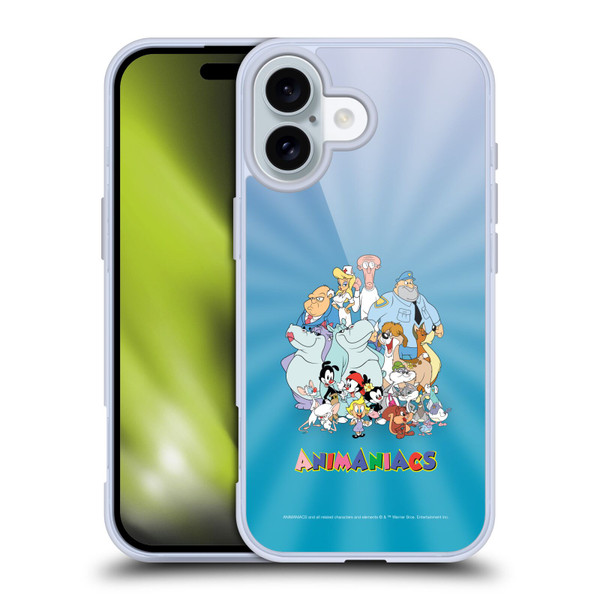 Animaniacs Graphics Group Soft Gel Case for Apple iPhone 16