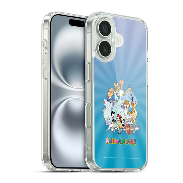 Animaniacs Graphics Group Soft Gel Case for Apple iPhone 16 & MagSafe
