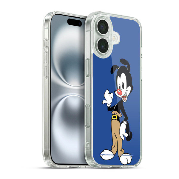Animaniacs Graphics Yakko Soft Gel Case for Apple iPhone 16 Plus & MagSafe