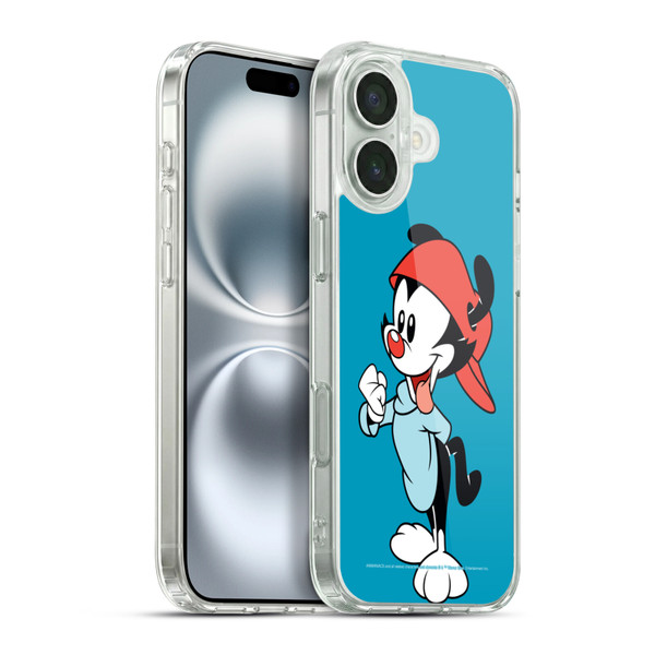 Animaniacs Graphics Wakko Soft Gel Case for Apple iPhone 16 Plus & MagSafe